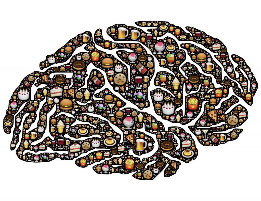 Was steckt hinter Nahrungsmittelunverträglichkeiten; Bild vom Gehirn
